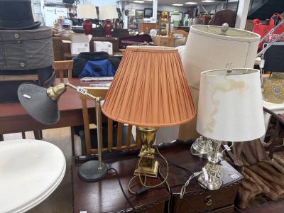 4 X TABLE LAMPS