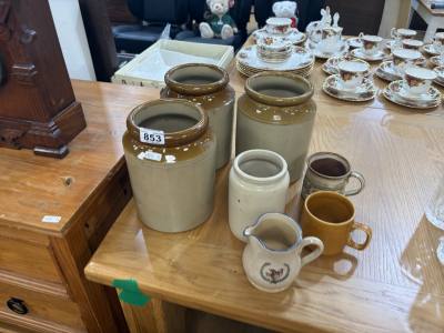 LOT OF STONEWARE