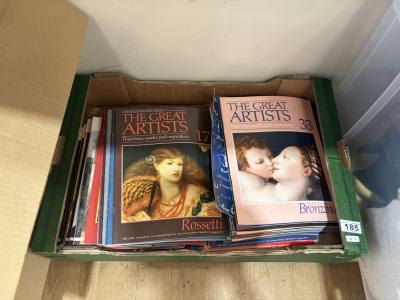 BOX OF ARTISTS MAGAZINES