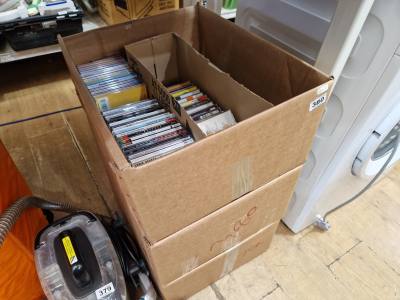 3 X BOXES OF CDS