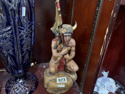 AYNSLEY THE LOAN INDIAN FIGURE