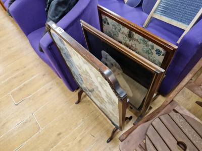 3 FIRE SCREENS