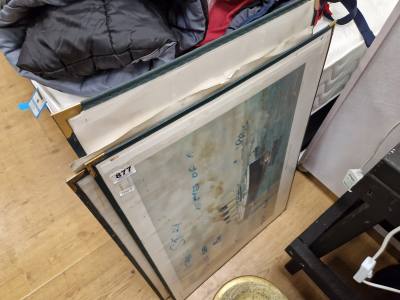 LOT OF TITANIC PAINTINGS