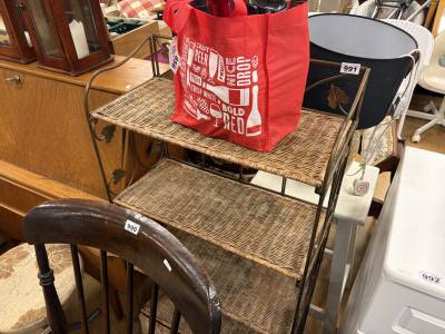 WICKER SHELF