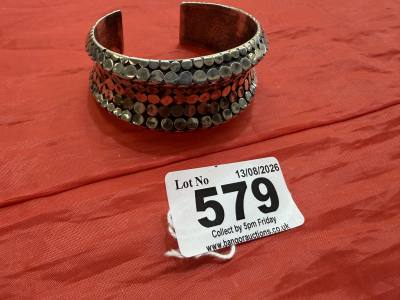 SILVER BANGLE (39 .5 GRAMS)