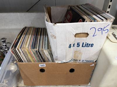 2 X BOXES OF RECORDS