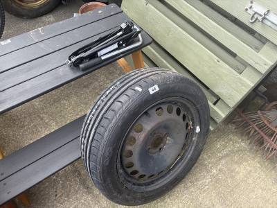 SPARE CORSA WHEEL + PUMP