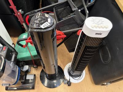 2 X TOWER FANS