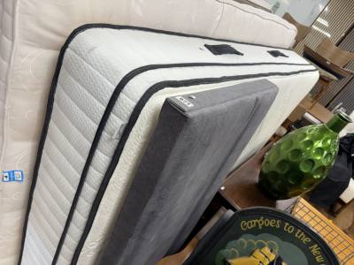 DOUBLE MATTRESS + HEADBOARD 
