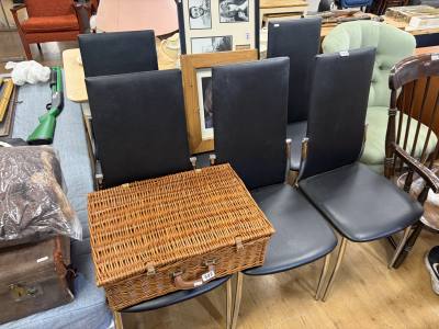 6 X DINING CHAIRS