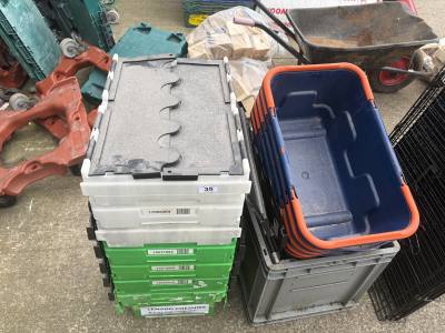 LOT OF BOXES