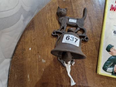 CAST CAT DOOR BELL