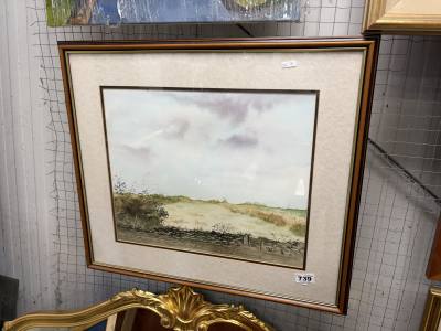 SIGNED WATERCOLOR