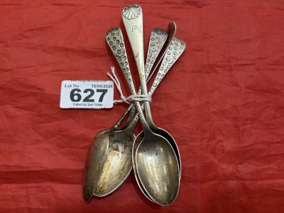 GIII SILVER SPOONS ETC (105 GRAMS)