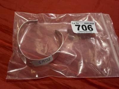 SILVER BANGLE