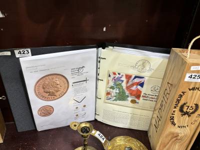 MILLENIUM COIN SET WITH 1/2 SOVEREIGN