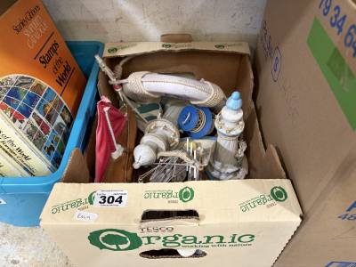 BOX OF SEA ORNAMENTS