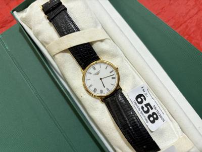 BOXED LONGINES GENTS WATCH 