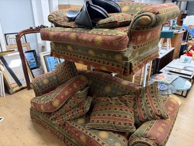 3 + 2 FABRIC COUCHES