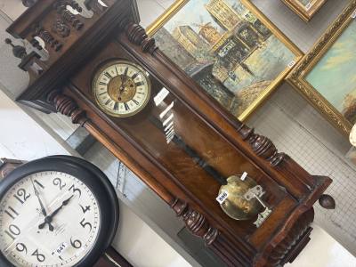 VICTORIAN VIENNA WALL CLOCK