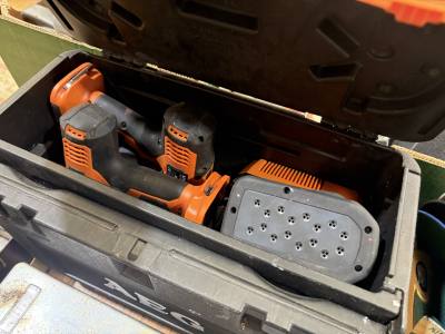AEG POWER DRILL SET