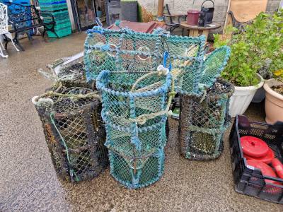 6 X LOBSTER POTS