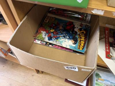 BOX OF COMICS