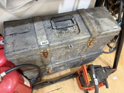 2 X TOOL BOXES + PLUMBING FITTINGS