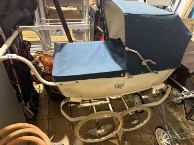 SILVER CROSS PRAM + DOLL