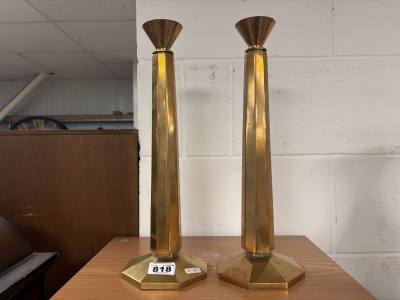 PAIR OF DUBLIN & CO. CANDLESTICK