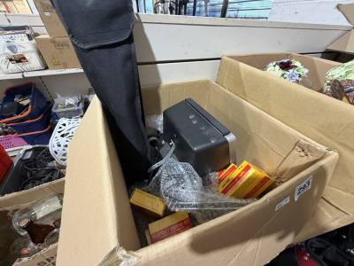 BOX OF KODAK ITEMS + ELMO EDITOR