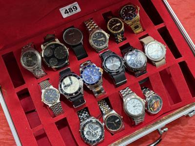 CASE OF GENTS WATCHES