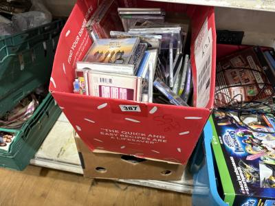 2 X BOXES OF DVDS