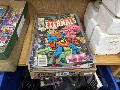 BOX OF COMICS