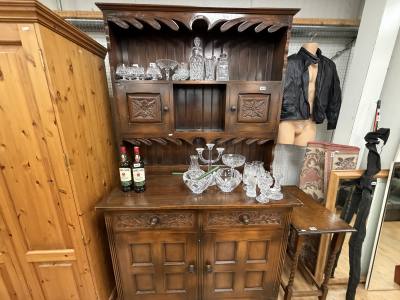 CARVED MAHOGANY DRESSER