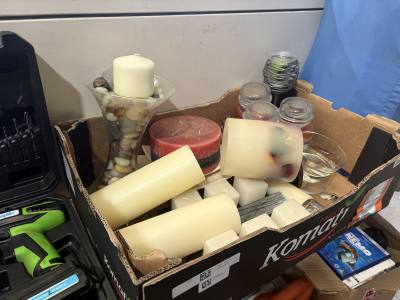 BOX OF CANDLES