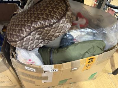BOX OF NEW CLOTHES