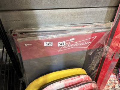 6 X BUDWEISER BOARDS