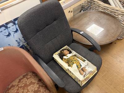 DOLL + OFFICE CHAIR