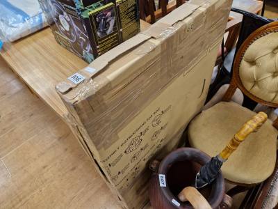 BOXED TV UNIT
