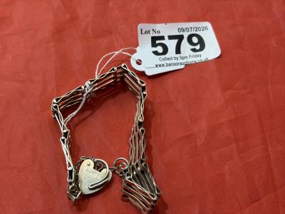 SILVER GATE BRACELET