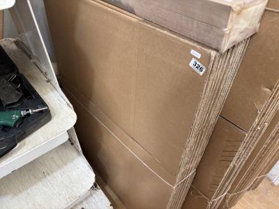 10 SMALL FLAT PACK BOXES