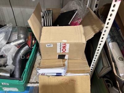 2 X BOXES OF STATIONARY