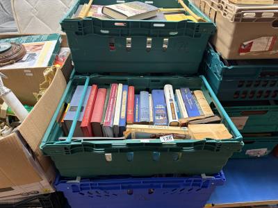 5 X BOXES OF BOOKS