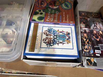 BOX OF CHEMISTRY BOOKS