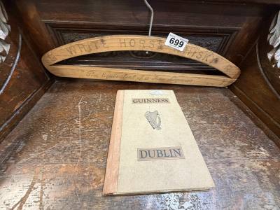 GUINNESS BOOK + COAT HANGER