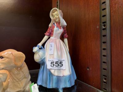 ROYAL DOULTON "JERSEY MILKMAID" FIGURE