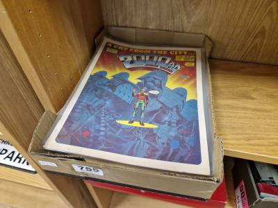 BOX OF SCI-FI COMICS