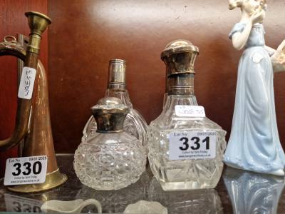 4 SILVER TOP BOTTLES