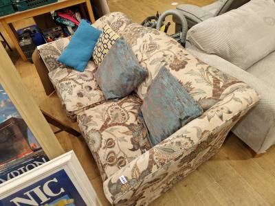 FABRIC FLORAL COUCH